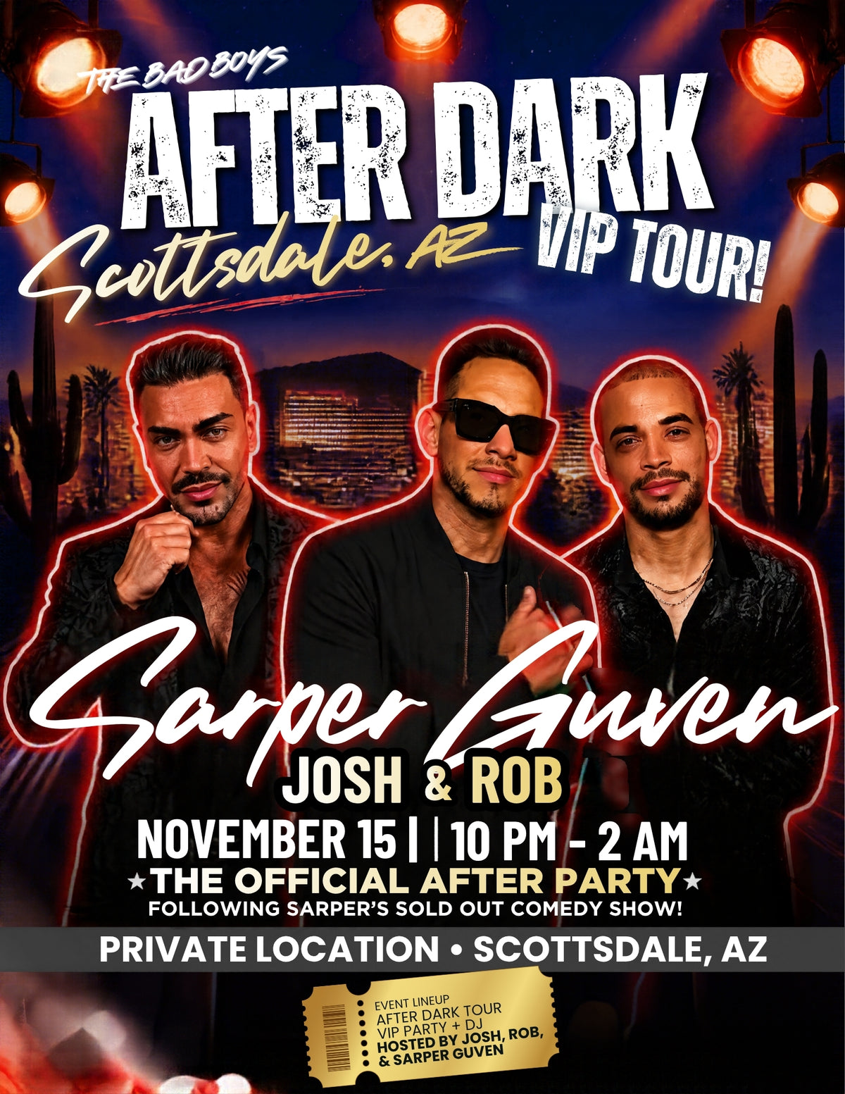 Bad Boys AFTER DARK TOUR – Scottsdale, AZ (November 15)